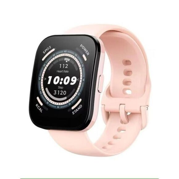 Amazfit Bip 5 Smart Watch 1.91" Large Screen Bluetooth Calling A2215 Pink SEALED - Picture 2 of 12